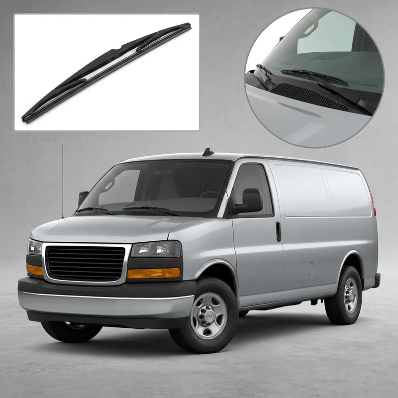 Passenger Side Wiper Blade for GMC Savana 2500 (1996 - 2025) - 1